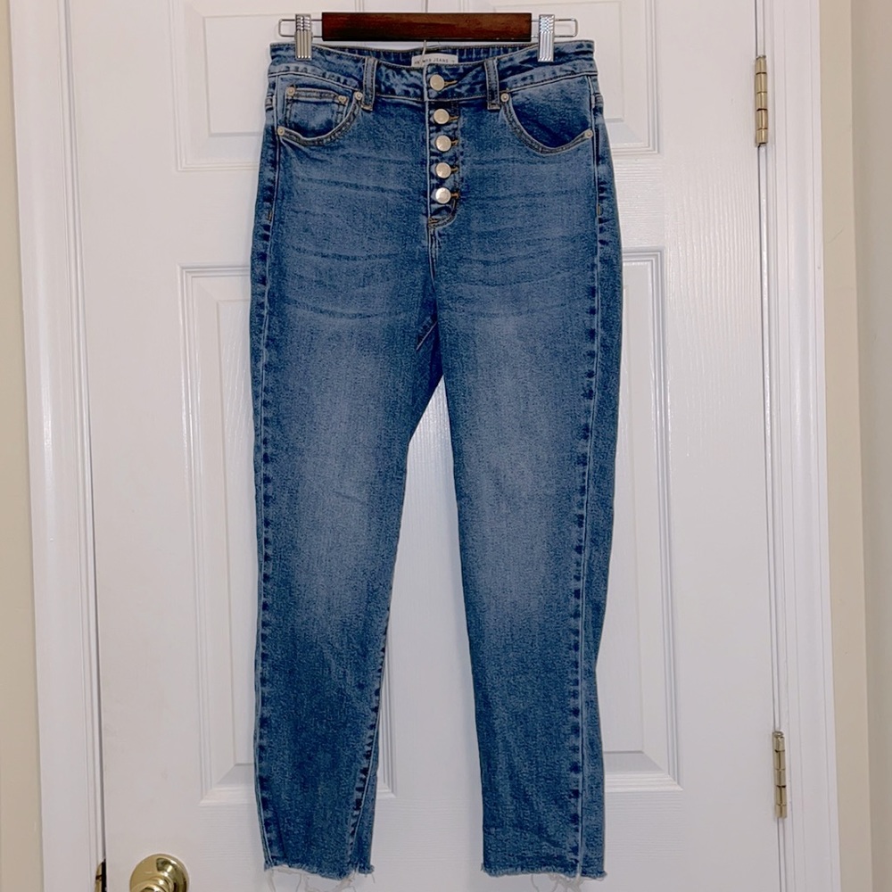 Hammer Jeans Los Angeles high waisted mom style jeans medium denim wash